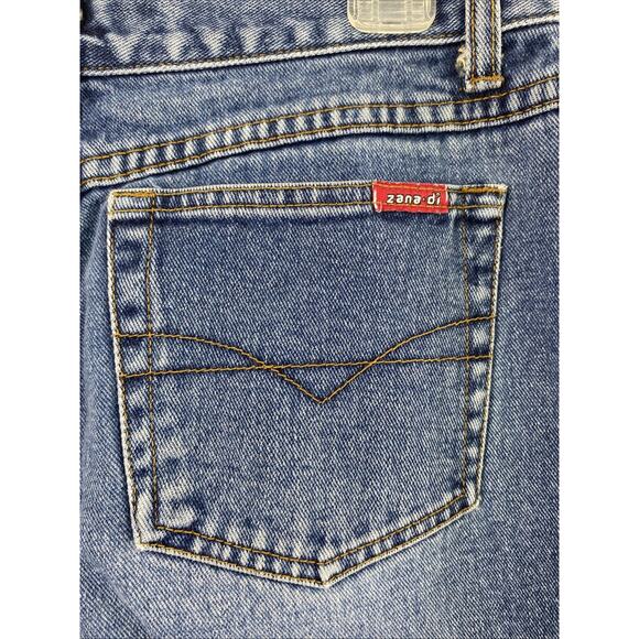 Zana di Jeans Womens Size 9 Flare Medium Wash Denim Pockets - Picture 12 of 12